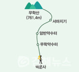 [등린이의 우여곡절 산행기] ⑩ 창원 무학산 - 계곡따라 걷는 초입… 마산 시가지 병풍처럼 둘러싼 지역 명산