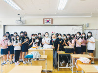 김해제일고, 꽃 나눔 행사 개최