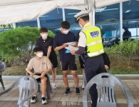 김해서부경찰서, 개인형이동장치 교통교육·홍보활동