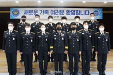 김해동부소방서, 신임 소방공무원 전입 신고식 개최