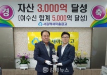 서김해새마을금고, 자산 3000억 달성 기념 행사 개최