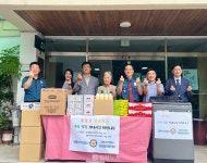 김해서부경찰서, 추석 맞아 사회복지시설에 위문품 전달