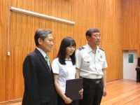 야로고 이은선 양, 합천 경찰서장 표창받아