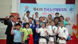 통영초, 유도 영웅 정상에 우뚝