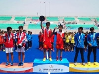 김해서중， 하키 중등부 우승