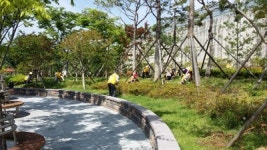 구암1동 노인 21명, 산책로 환경정비
