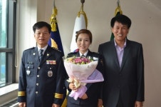 밀양경찰서 하수미 경장 특별승진