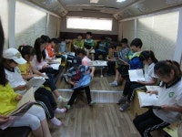 김해도서관, 꿈나르미 Book Bus 피서지 쉼터 문고 운영