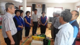창원시 반월동 바르게살기, 경로당 위문품 전달