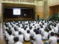 고성경찰서, 고성중 자전거 안전교육