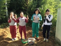 김해여고, 특수학급 고구마 캐기 행사