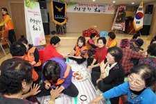 고성 회화면 여성의용소방대, 경로잔치