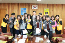 창원사파고, 창원한빛라이온스 클럽 장학금 전달