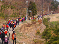 창원 웅남동, 동민 건강걷기대회