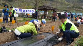 친환경 영농체험 텃밭 지속 공급
