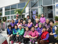 바르게살기의령협, 양로원서 봉사 활동