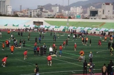 토요애 의령군수배 족구대회 팡파르