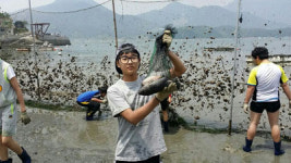 진주 대아중, 갯벌 체험