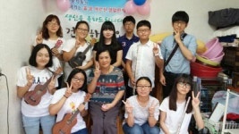 창원 용지동, 일일 손주 어르신 생일파티