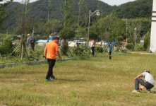고성 대가면청년회, 복지회관 환경정화