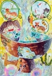 맑은 동심에 드리운 자연