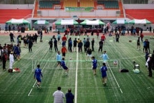 박진감 넘치는 족구 성료