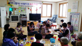 거창 의생활연구회, 바느질 봉사