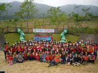 진해 자은동 주민 두발로 사랑 나눈데이 걷기 행사