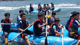 수상레포츠로 스트레스 해소