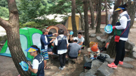 마산회원구, 광려천서 안전ㆍ광역시 홍보
