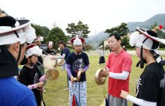 하동 찾은 꽹과리 전설 비법 전수
