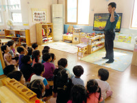 산청경찰서, 어린이집 교통안전 교육