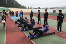 의령경찰서, 정례체력 검증 실시