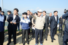 나동연 시장, 양산2교 현장 점검
