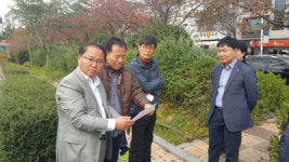 진해 해원로 철길 주차장 설치를