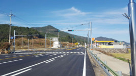창선면 서대마을→동대진입로 신호등 운용
