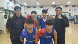복싱 꿈나무 김해 명예 위해 원투