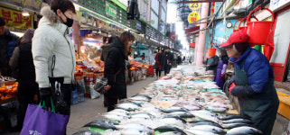 설 대목인데… 시장 썰렁