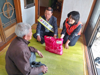 창녕 남지, 유채향 복주머니 나눔 사업