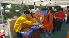 도민에 따뜻한 한 끼 식사 뿌듯