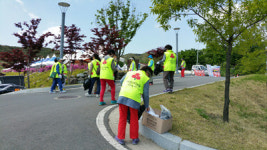 깨끗한 황매산 우리 손으로