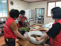밀양시 단장면 자원봉사회, 밑반찬 전달