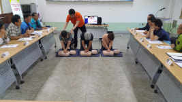 거창 북상면 이장협, 심폐소생술 교육