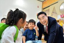 남해군수, 폭염대비 어린이집 점검