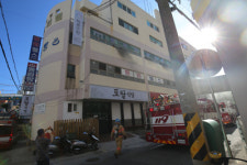 통영 교회 화재