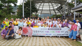 전통 가을걷이 재현 큰 박수 받았죠