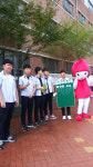 김해분성고, 헌혈 홍보 눈길