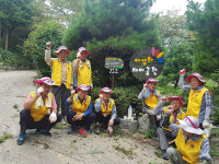 양덕1동 사랑방봉사단, 안내판 부착