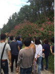 김해산림조합, 진주 시험림 견학