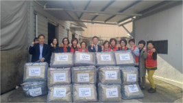 밀양시 가곡동 자원봉사회, 이불 전달